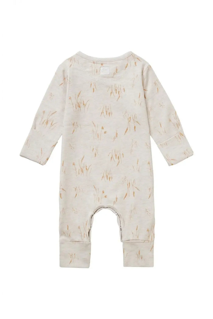Oatmeal Nature Playsuit Sleepsuit / Babygrow Noppies