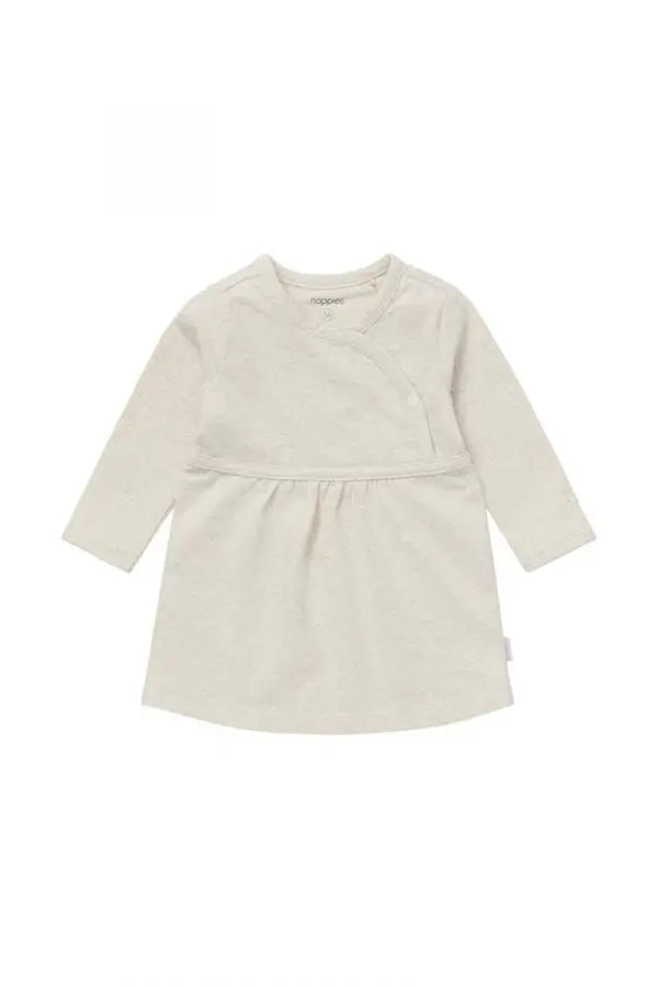 Oatmeal Nevada Dress (Tiny Baby, 4-7lb) Dress Noppies