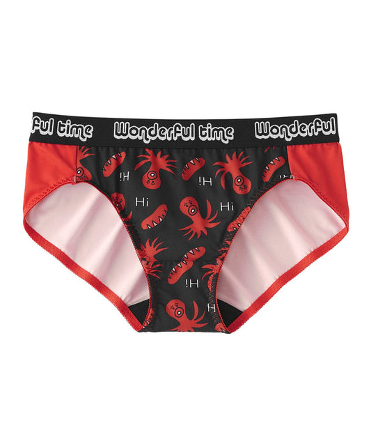 Octopus Sausage Print Bikini Panty