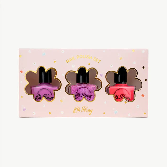 Oh Flossy Nail Polish Set | Pink Pamper