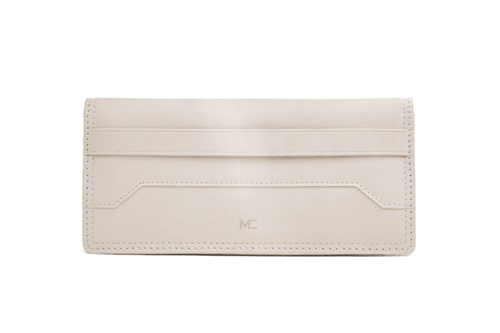 Moral Code Olive Olivenleder Leather Wallet -Beige Leather- 
#color_beige-leather