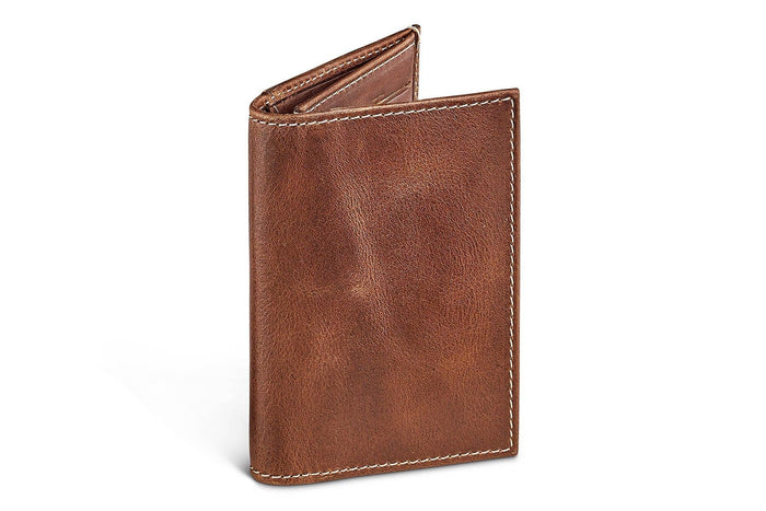 Moral Code Oliver Card Case -Brown Leather- #color_brown-leather