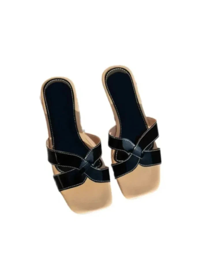 Open Toe Flats Sandals