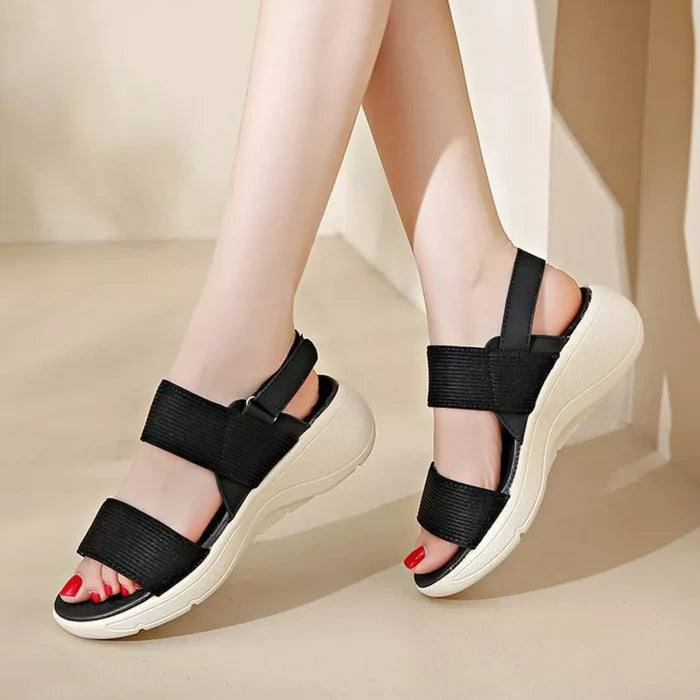 Open Toe Wedge Sandals