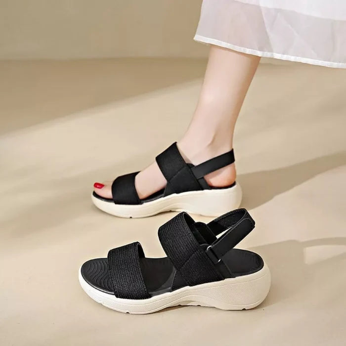 Open Toe Wedge Sandals
