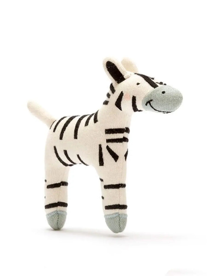 Organic Cotton Little Zebra Toy Toy Best Years
