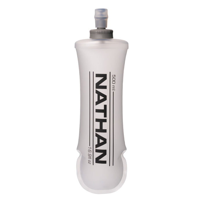 color:Clear||view:SKU Image Primary||seo:Nathan Oval Soft Flask 17oz - Clear - Front View