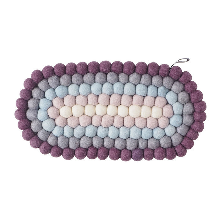 Oval Wool Trivet Eleish Van Breems Home