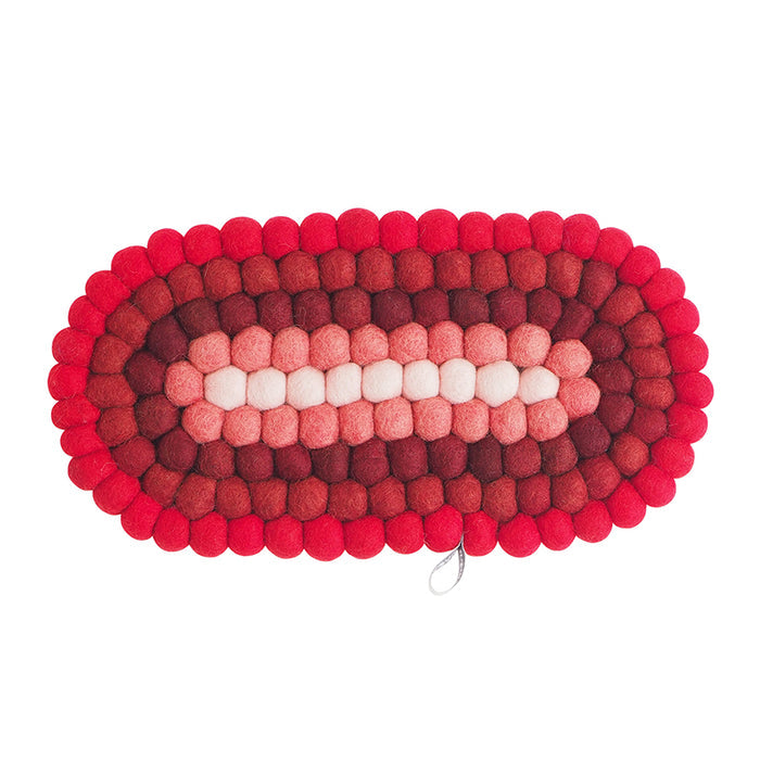 Oval Wool Trivet Eleish Van Breems Home