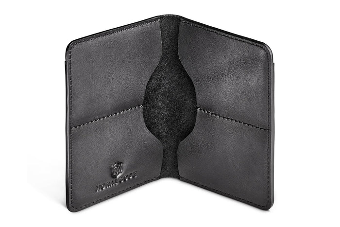 Moral Code Parker Wallet - #color_black-leather
