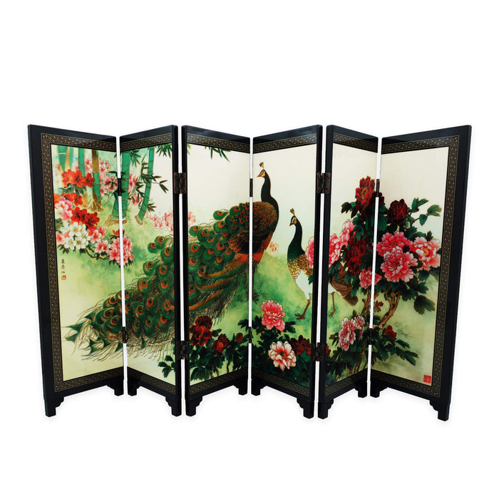 Peacock Foldable Screen Art
