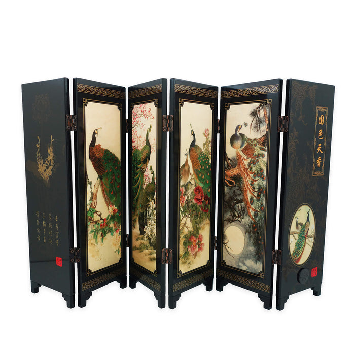 Peacock Foldable Screen Art