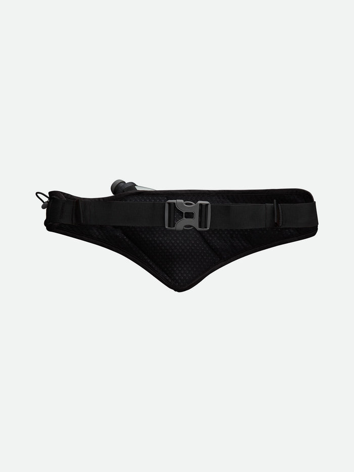 color:Black/Gold||seo:Nathan Peak Hydration Waist Pack - Black/Gold - Front of Pack