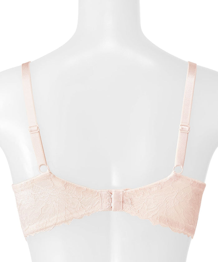 Pearl Ribbon Wireless Push-Up Bra