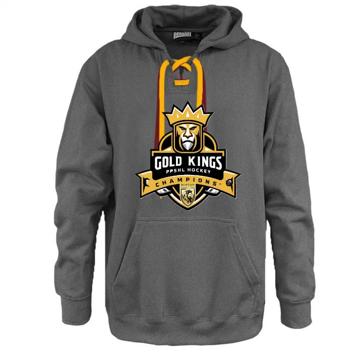 Pennant Faceoff Hoodie with Custom Logo