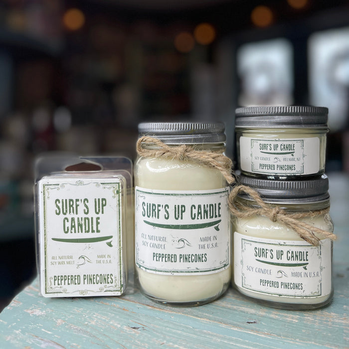 Peppered Pinecones Mason Jar Candle - Original Collection