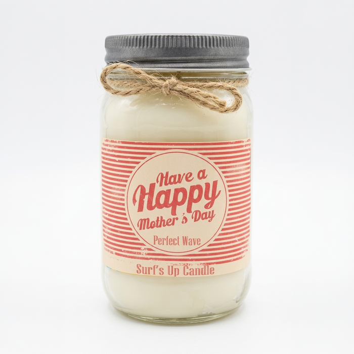 Perfect Wave Mason Jar Candle - Mother's Day Collection