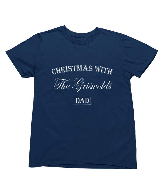 personalised Christmas pyjamas showing surname and family member names detail