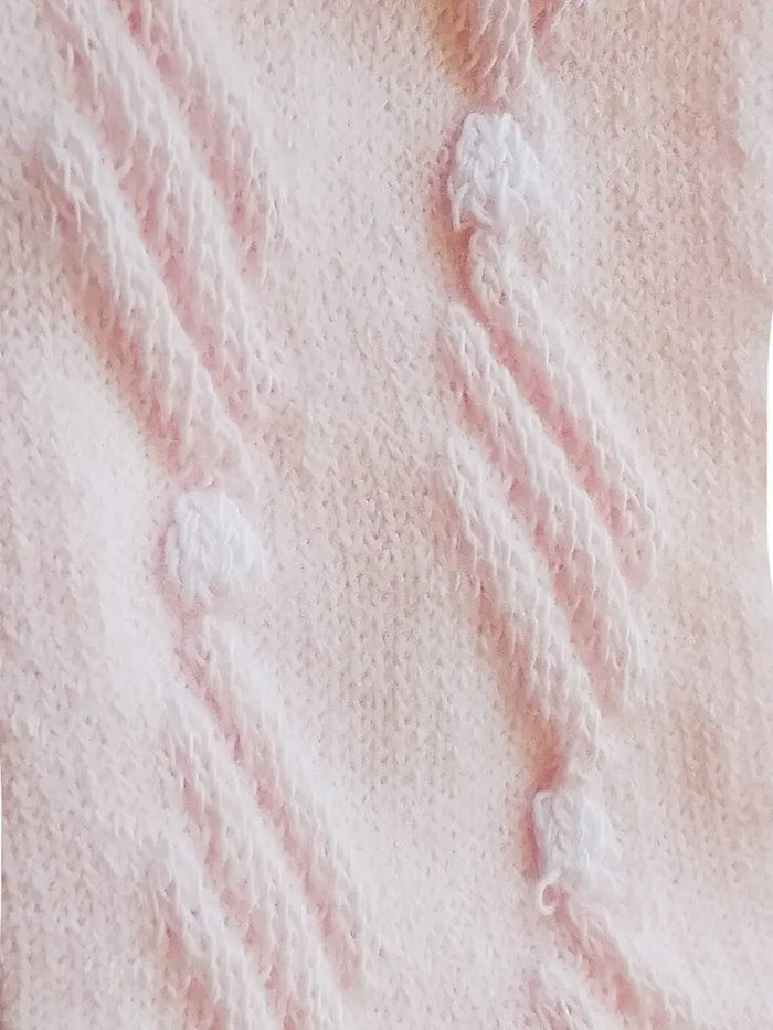 Pink Stripe and Dots Tiny Baby Tights Tights Tiny Chick