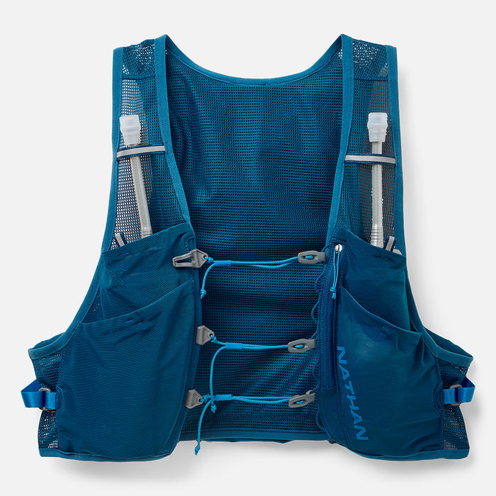 color:Sailor Blue/Deep Blue||view:sku image primary||seo:Nathan Pinnacle Breeze 4 Liter Unisex Hydration Race Vest - Sailor Blue/Deep Blue - Front of Pack