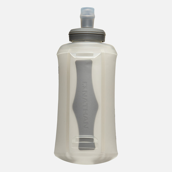 color:Black/Reflective Silver||seo:Nathan Pinnacle Soft 18oz Flask Handheld  - Black/Reflective Silver - Flask Bottle