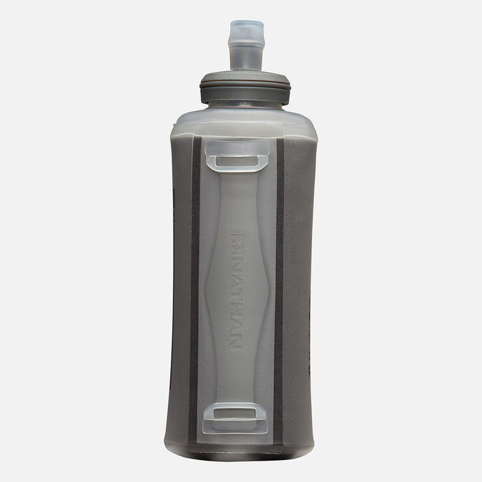 color:Black/Reflective Silver||seo:Nathan Pinnacle Soft 18oz Flask Insulated Handheld  - Black/Reflective Silver - 18oz Insulated Flask Bottle