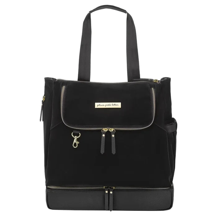 Pivot 2 in 1 Nappy Bag Tote & Backpack - Black