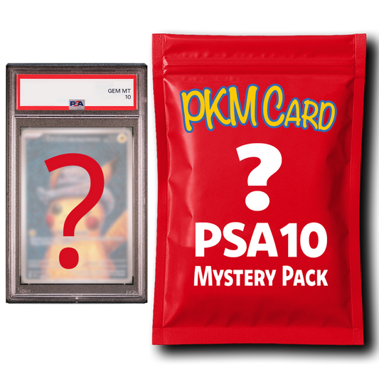 PKM PSA 10 Graded Card Mystery Pack Trading Card Game