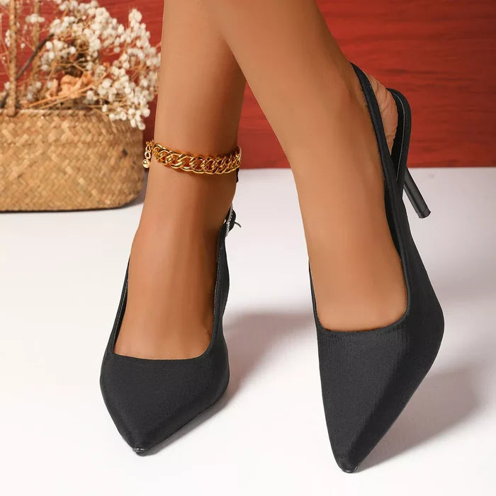 Point Toe Stiletto Pumps