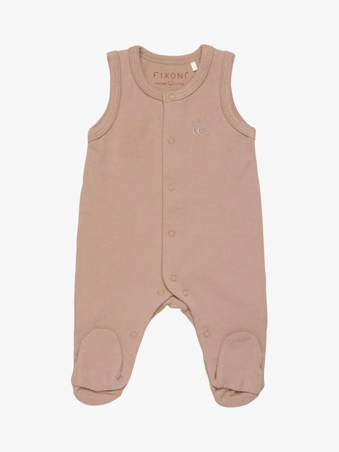 Premature Baby Dungaree - Brown Dungaree Fixoni