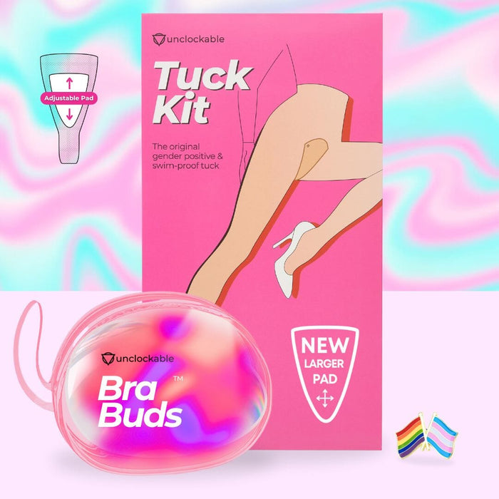 Beige / Pride + Trans Flags