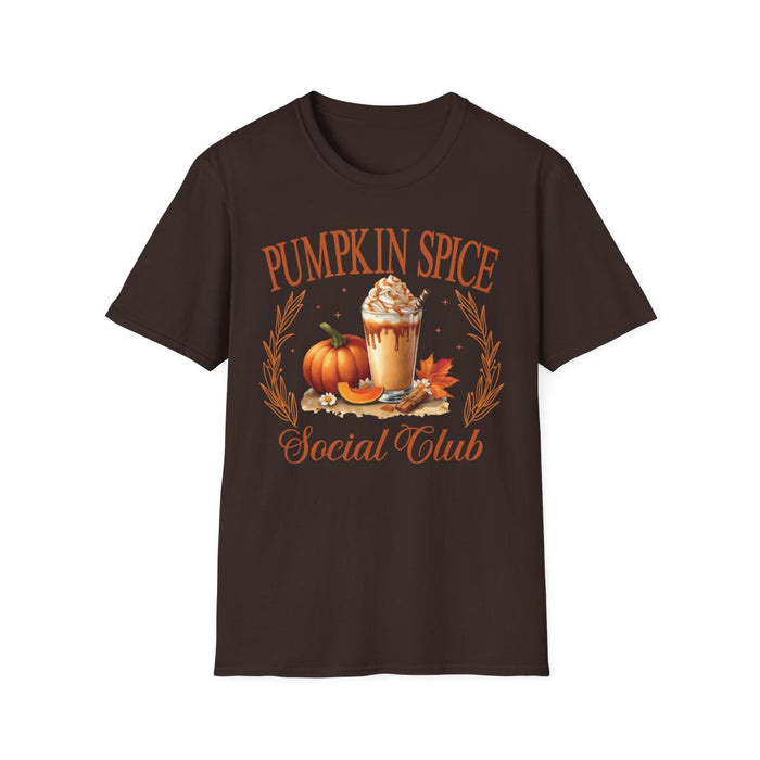 Pumpkin Spice Social Club T-Shirt - funny t-shirt by Cheeky Business