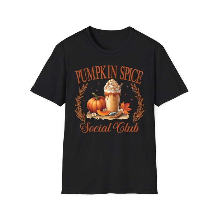 Pumpkin Spice Social Club T-Shirt - funny t-shirt by Cheeky Business