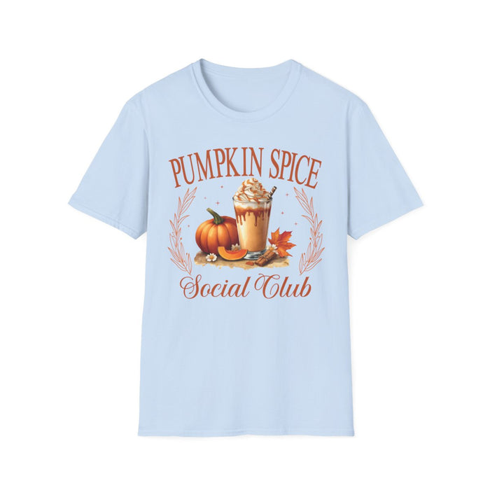 Pumpkin Spice Social Club T-Shirt - funny t-shirt by Cheeky Business