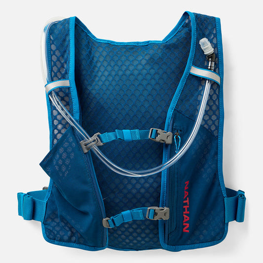 color:Sailor Blue/Ribbon Red||view:sku image primary||seo:Nathan QuickStart 3.0 3 Liter Hydration Pack - Sailor Blue/Ribbon Red - Front View
