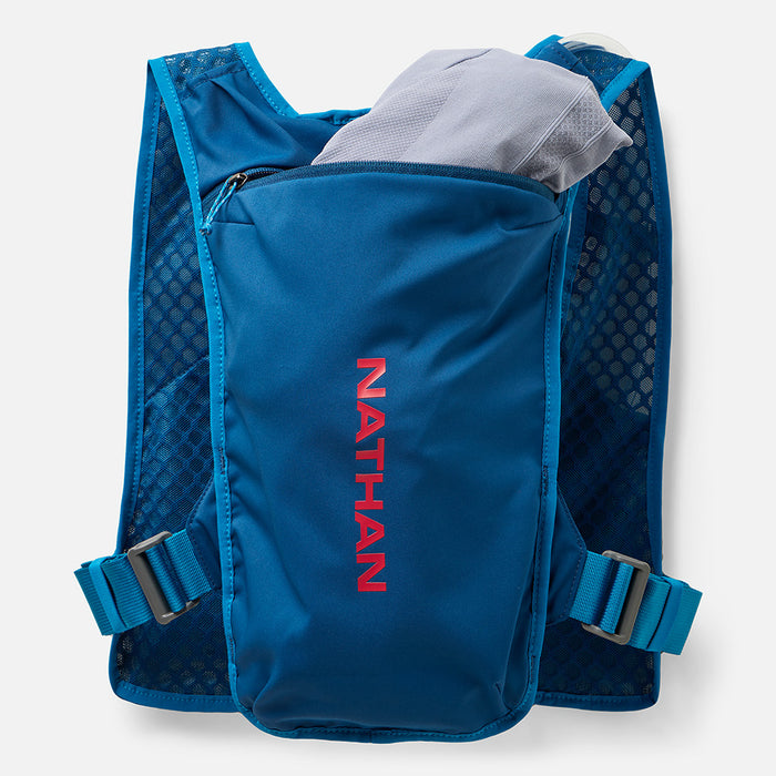 color:Sailor Blue/Ribbon Red||seo:Nathan QuickStart 3.0 3 Liter Hydration Pack - Sailor Blue/Ribbon Red - Back Pockets for Storage of Running Gear