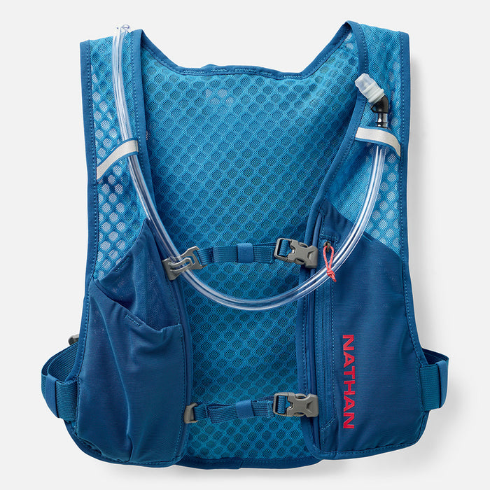 color:Electric Blue/Ribbon Red||view:sku image primary||seo:Nathan QuickStart 3.0 6 Liter Hydration Pack - Electric Blue/Ribbon Red - Back View