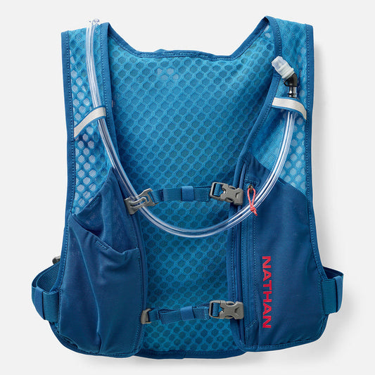 color:Electric Blue/Ribbon Red||view:sku image primary||seo:Nathan QuickStart 3.0 6 Liter Hydration Pack - Electric Blue/Ribbon Red - Back View