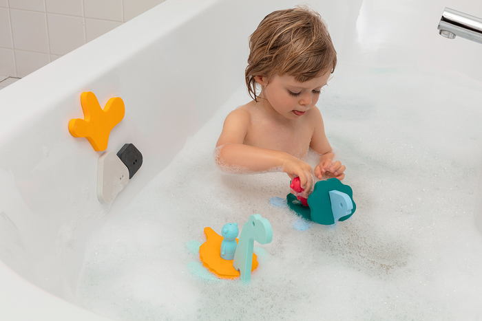 Quut Soft Foam Bath Activity Puzzle - Dino World