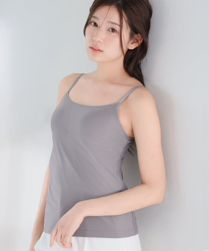 Raku Airy Cooling Comfort Built-In Bra Camisole (Soft Wire)