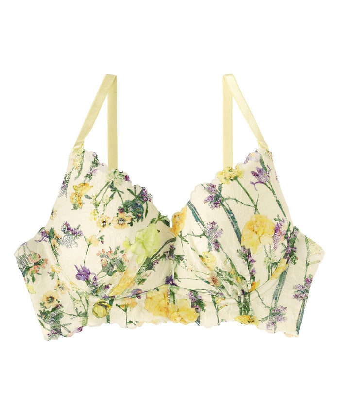 Raku Floret Comfort Push-Up Bra