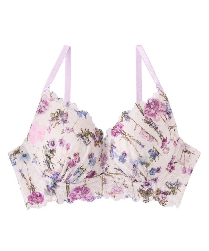 Raku Floret Comfort Push-Up Bra