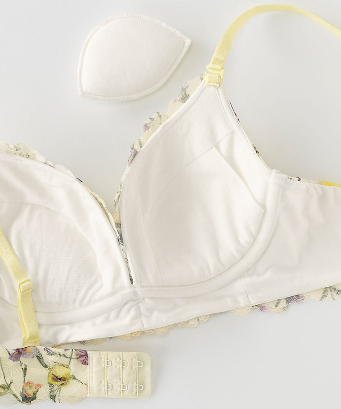 Raku Floret Comfort Push-Up Bra