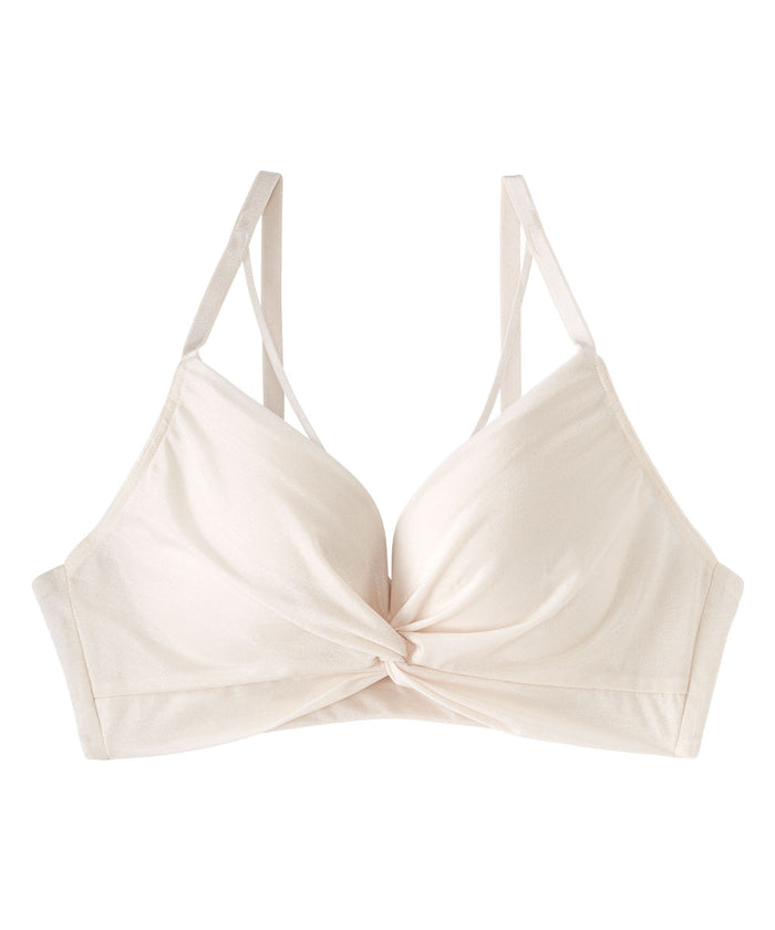 Raku Lamé Tulle Comfort Push-Up Bra