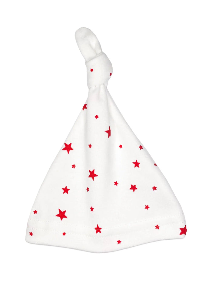 Red Stars Knotted Premature Baby Hat Hat Little Mouse Baby Clothing & Gifts