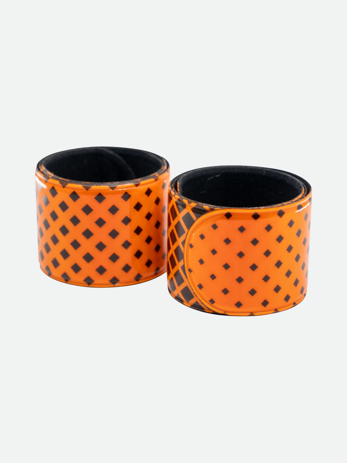 color:Orange Watch||seo:Nathan Reflex Slap Bands - 2 Pack - Orange Watch - Hero