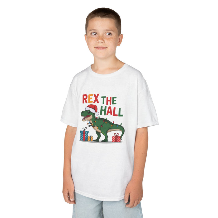 rex the hall kids christmas t-shirt gift idea for children