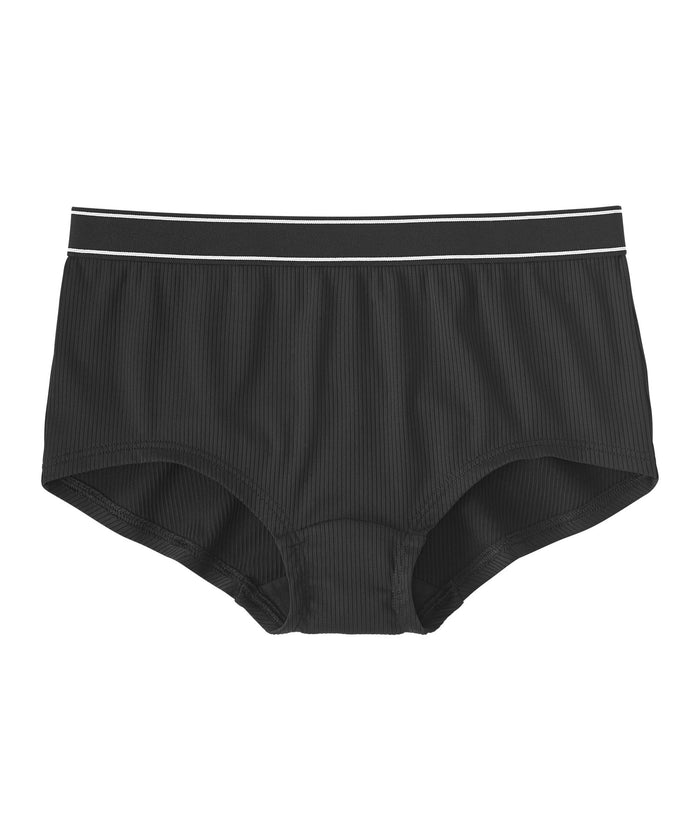 Ribbed Hip-Hugger Panty