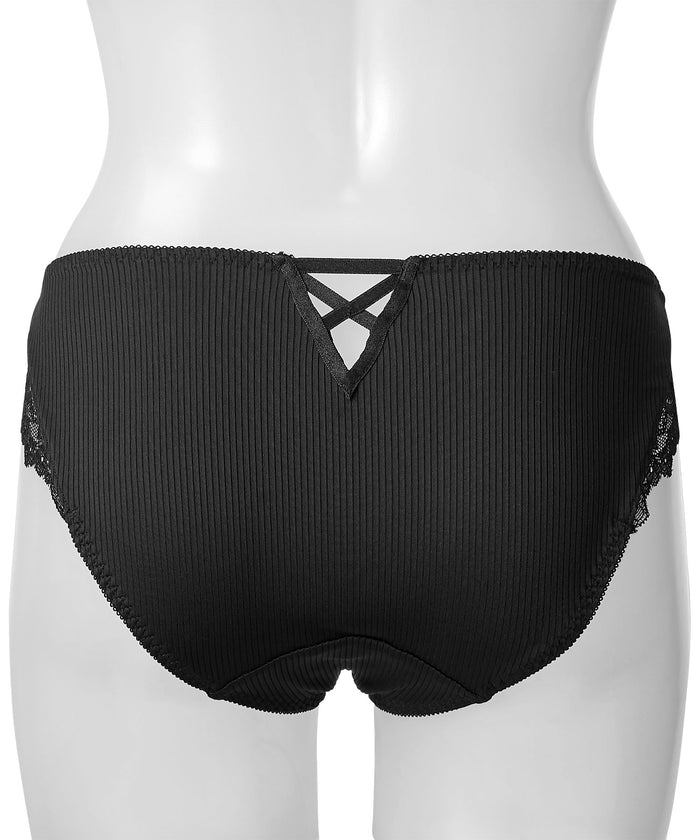 Ribbed Race Bikini Panty