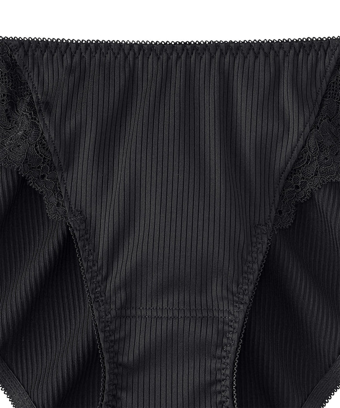 Ribbed Race Bikini Panty